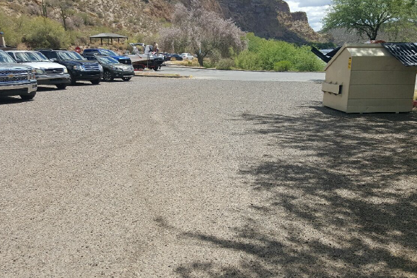 tonto national forest parking lot